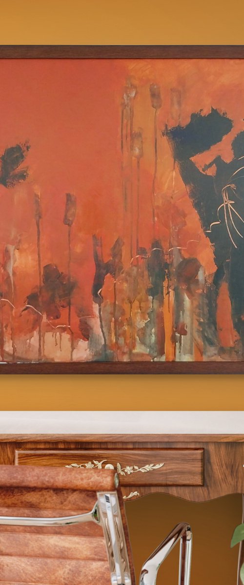 Man in Communion with Nature by MADALINA GAVRILA