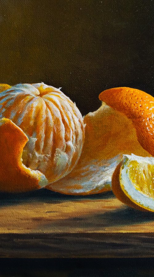 Still Life with Orange/23 by Kolodyazhniy Sergey