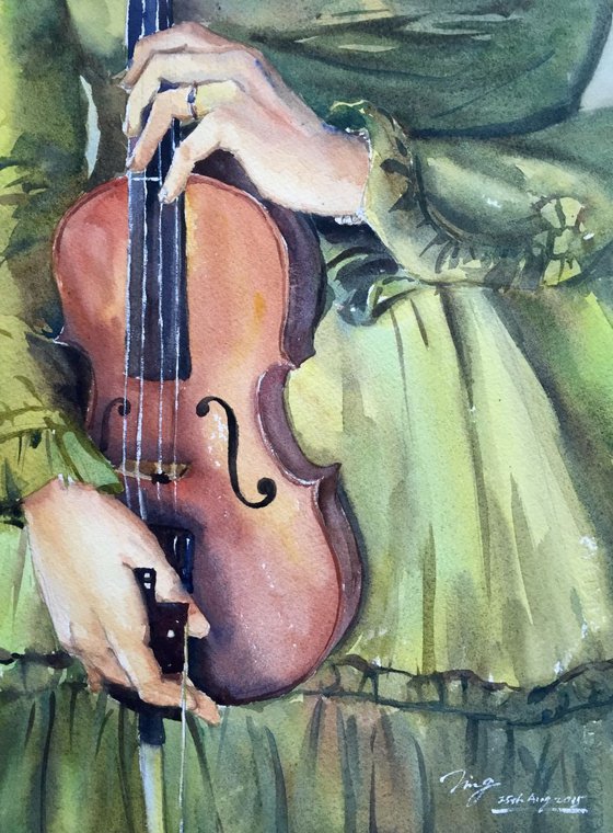 Lady with the Violin