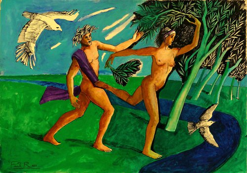 Apollo and Daphne by Paul Rossi