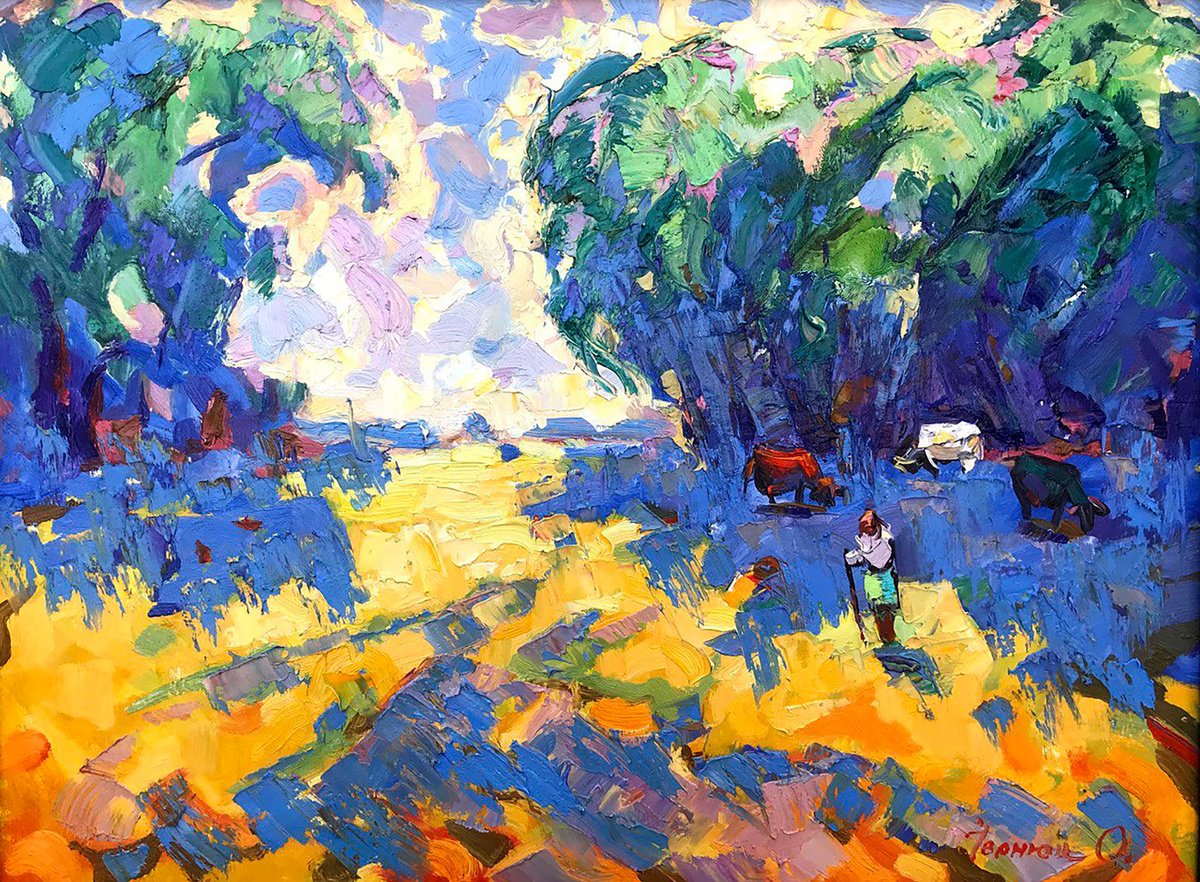 Summer Day By Kalenyuk Alex, 31 X 24, Artwork For Sale On Artfinder