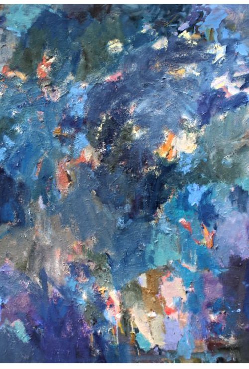 Shadow Theatre - Extra Large Abstract by Lana Verdi