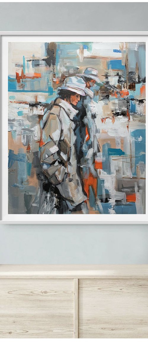 Urban Blue and Grey Walk. by Vita Schagen