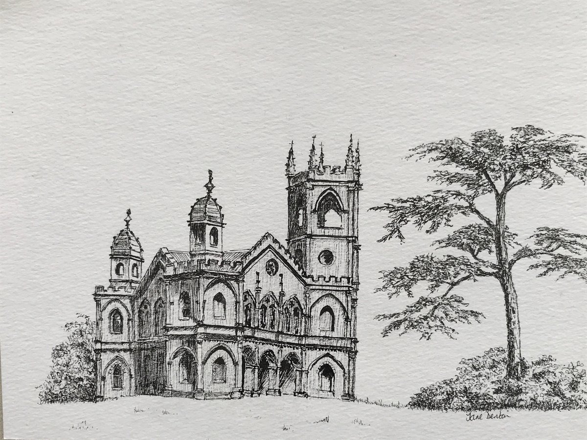 Gothic Temple, Stowe Gardens, by JANE DENTON