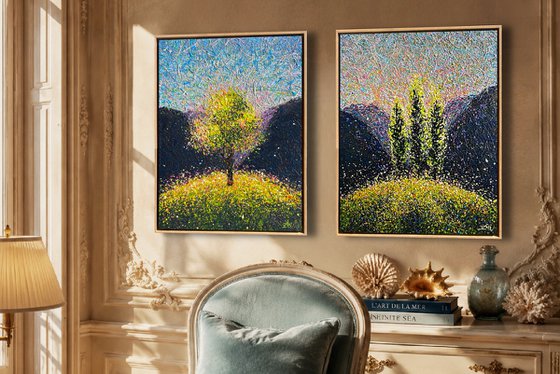 Where Silence Becomes Joy - light frame