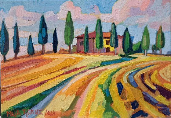 Set of two painings, 5