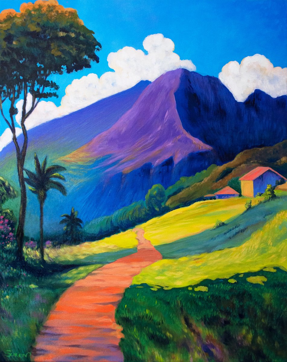 Sunset In The Sierra Nevada By Suren Ter-Avakian, 24 X 30, Artwork For Sale On Artfinder