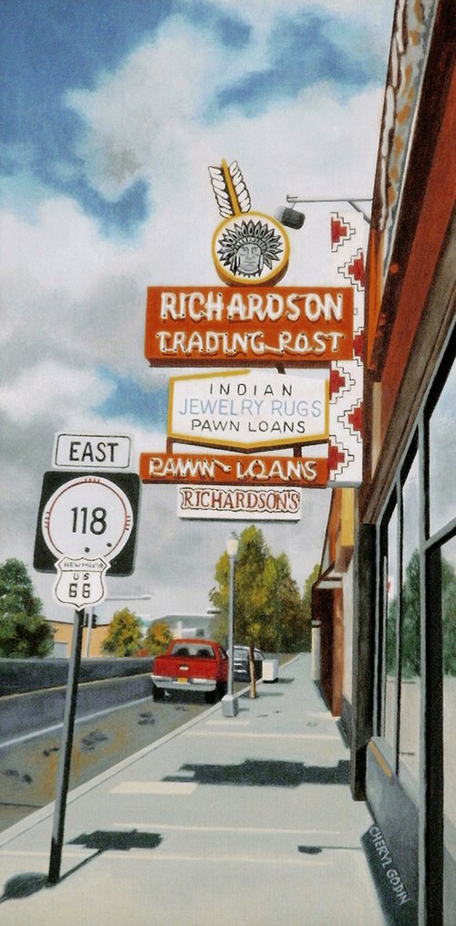 Richarson Trading Post by Cheryl Godin