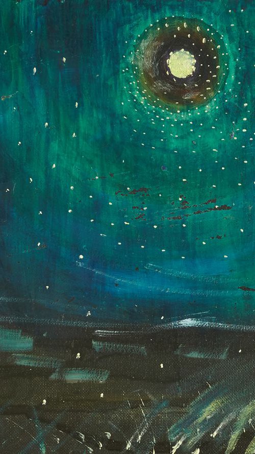 The moon is ringing by Eva Akopian