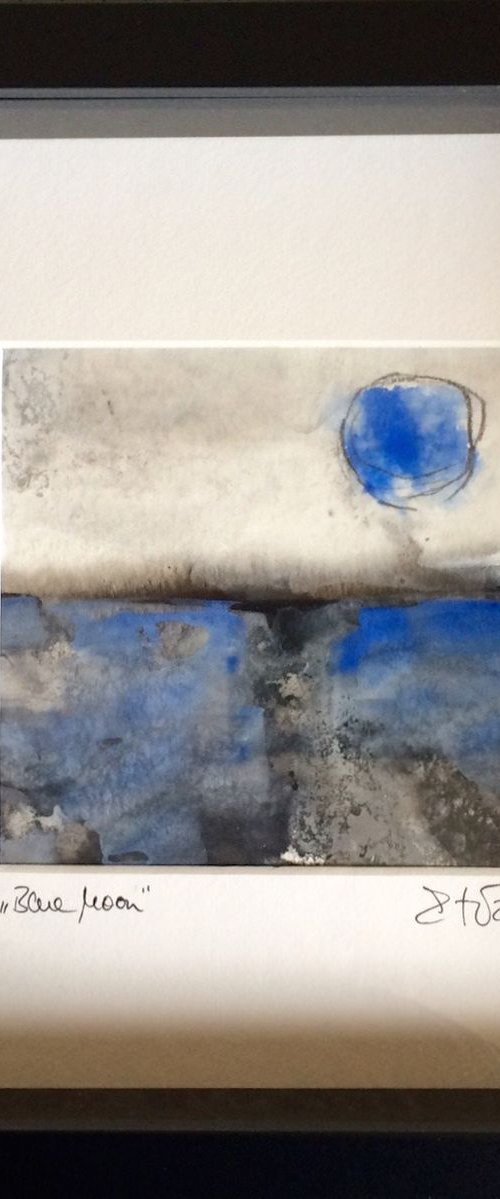 Blue Moon I Seascape by Gesa Reuter