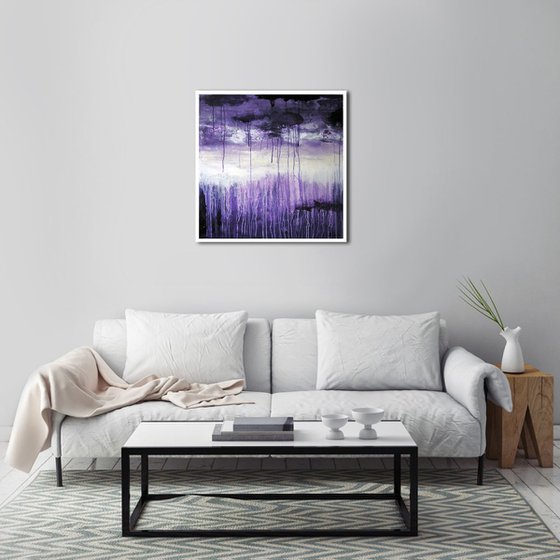 LAVENDER DREAMS (23.6x23.6 in. // 60x60 cm.)