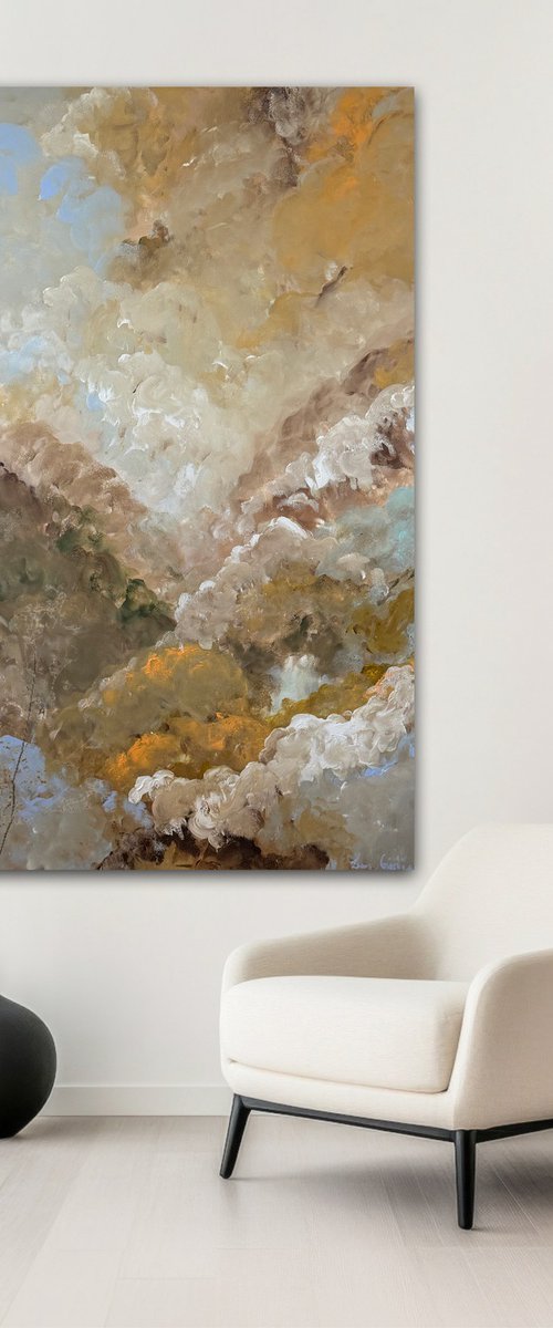 Gold Terrain by Ivana Gigovic