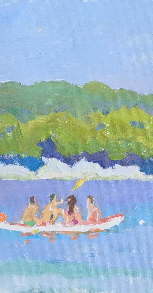 A Summer Day on the Water by Vasyl Koval