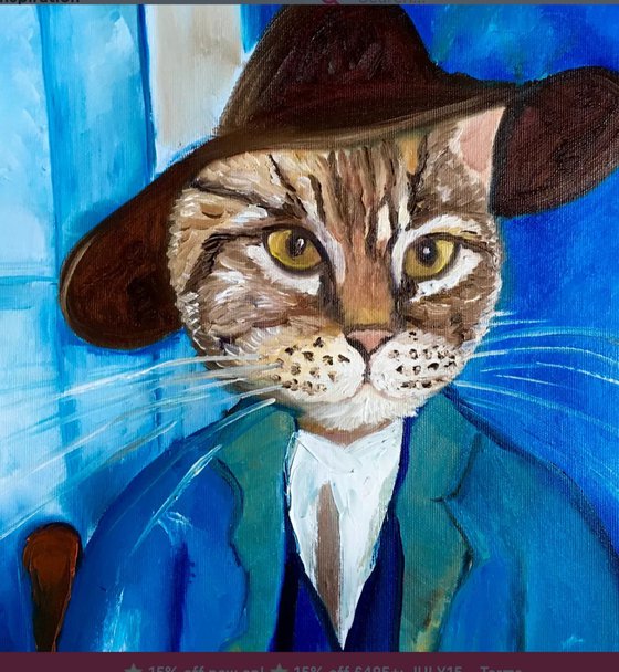 Troy The Cat  Little Peasant