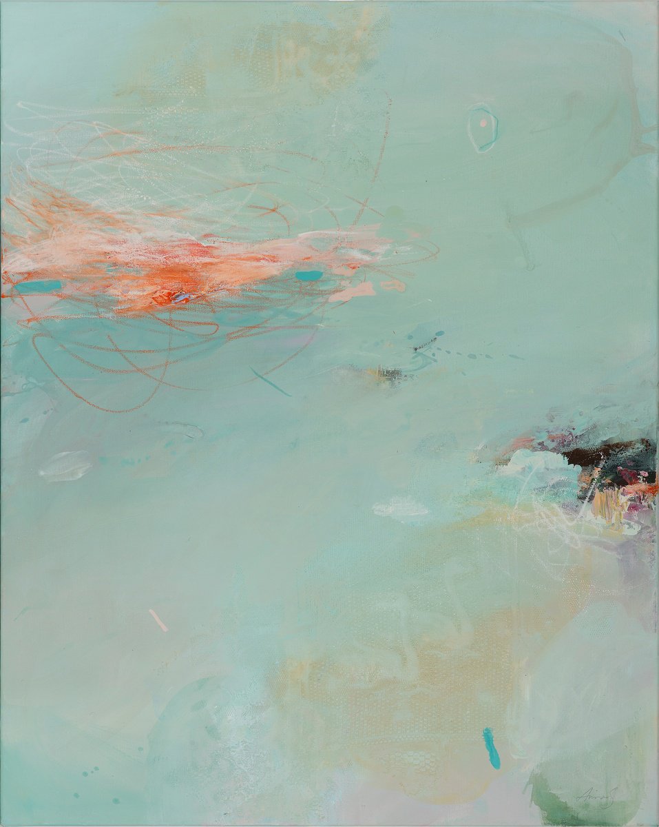 Tranquil Reflections By Anna Silabrama, 31 X 39, Artwork For Sale On Artfinder