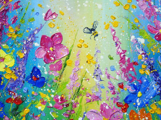 Bees at dawn