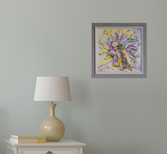 LILAC BOUQUET(FRAMED)