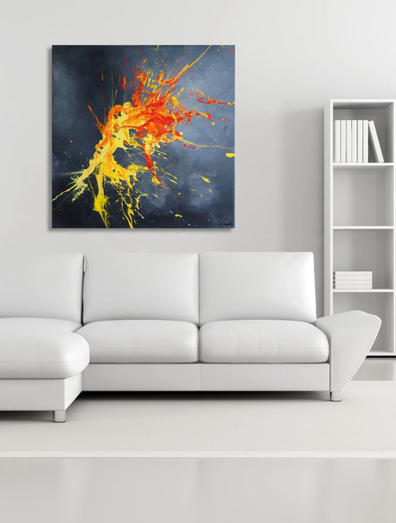 Wildfire (Spirits Of Skies 064169) (80 x 80 cm) XXL (32 x 32 inches)