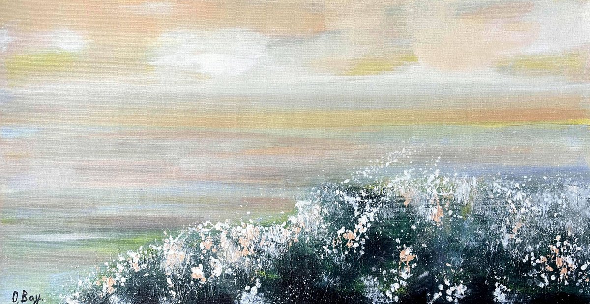  After The Rain By Olesya Bay, 24 X 12, Artwork For Sale On Artfinder