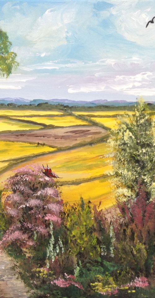 Rapeseed Fields by Marja Brown