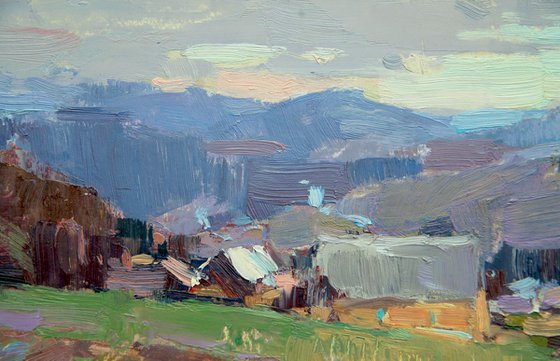 The village in the mountains