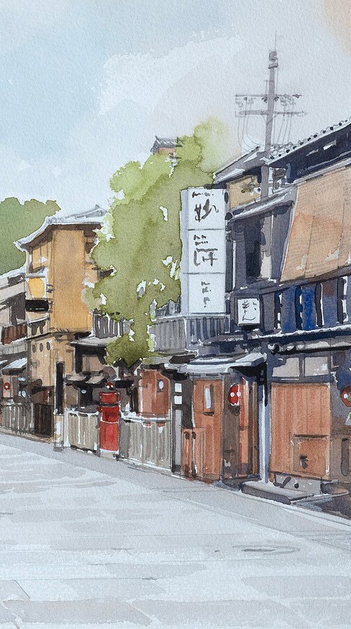 Hanami-koji Lane in Gion, Around 2012 by Masato Watanabe