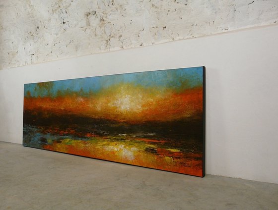 Promised Shore  (Extra Large Panoramic Seascape)