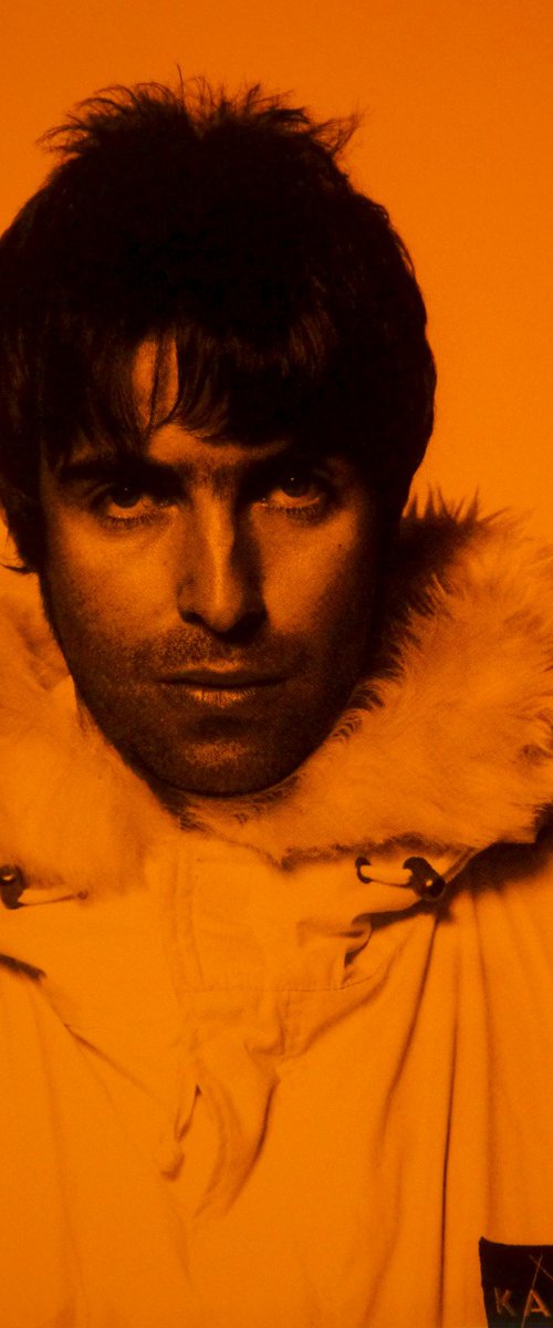 Liam Gallagher-Orange by David Studwell