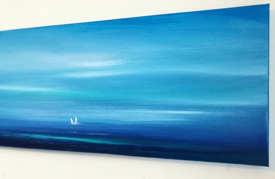 Seascape - Friendship in Panoramic Blue