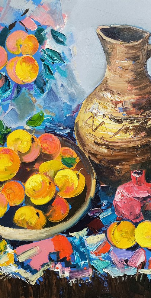 A Table of Summer Fruit by Hayk Miqayelyan
