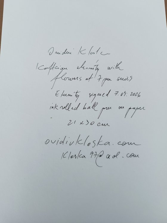 Eternity still life 7.03.2026