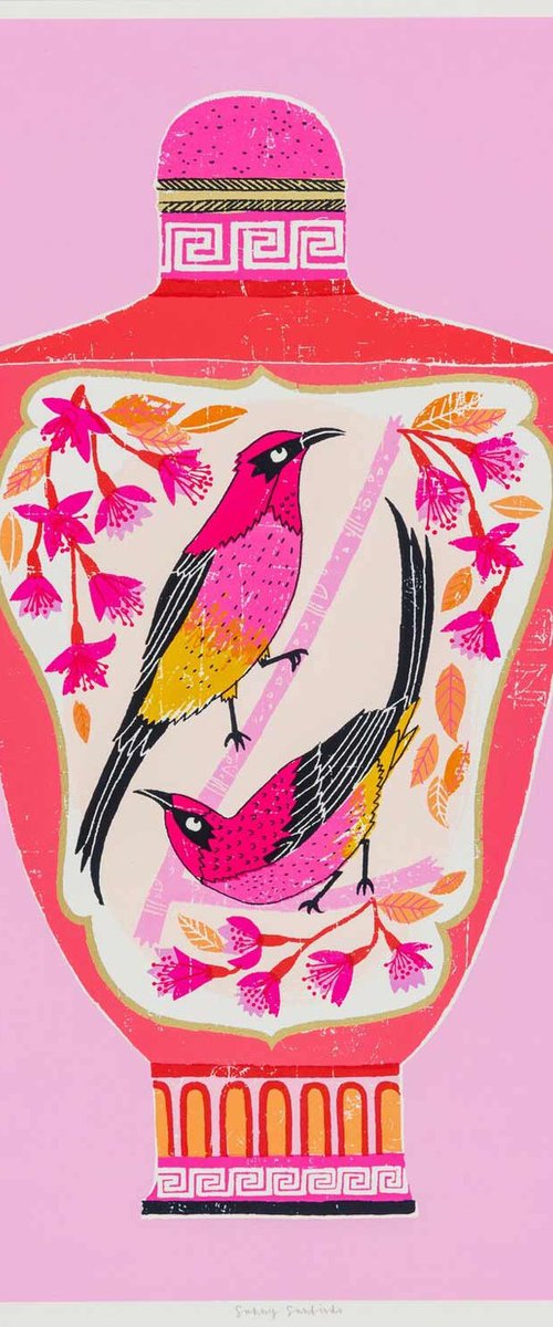 Sunny Sunbirds by Charlotte Farmer