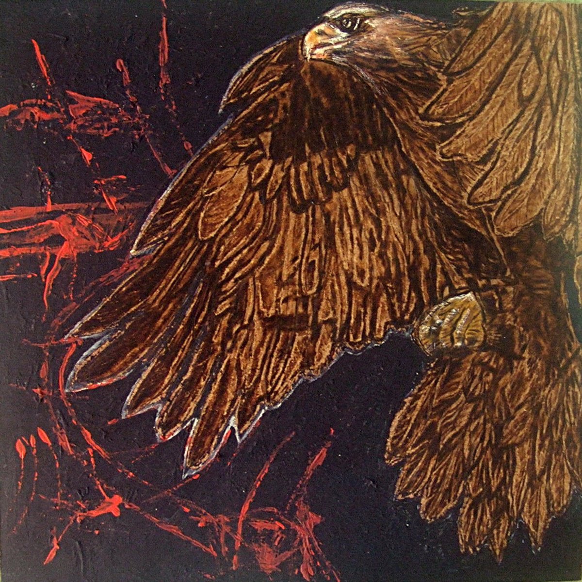 Eagle Vision by MILIS Pyrography