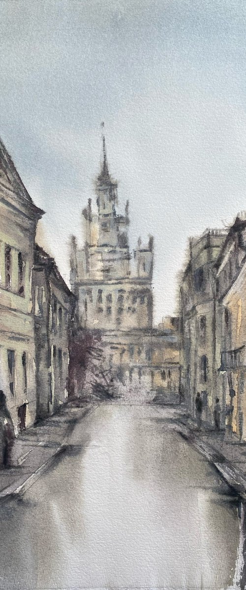 The memory of a street by Galina Poloz