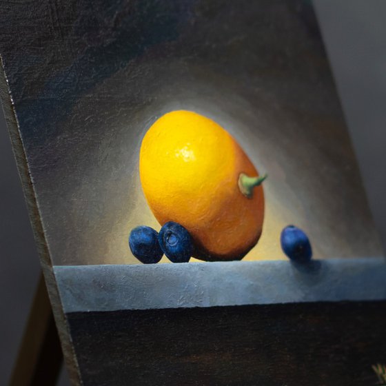 "Lemon and Blueberry"