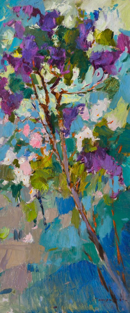 Lilac Branch by Alexander Shandor
