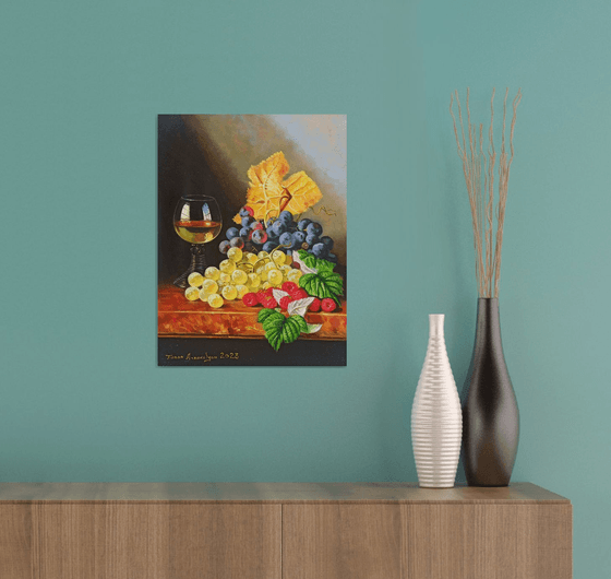 Still life with fruits