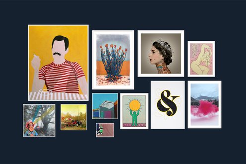 Cover image for How to build a contemporary gallery wall collection