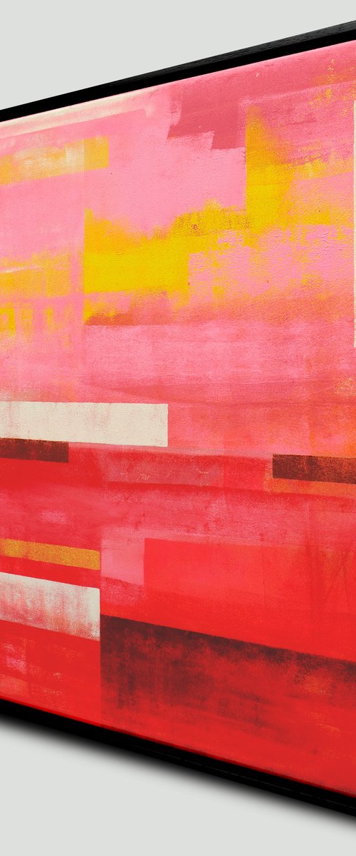 Untitled in Red by Ronald Hunter
