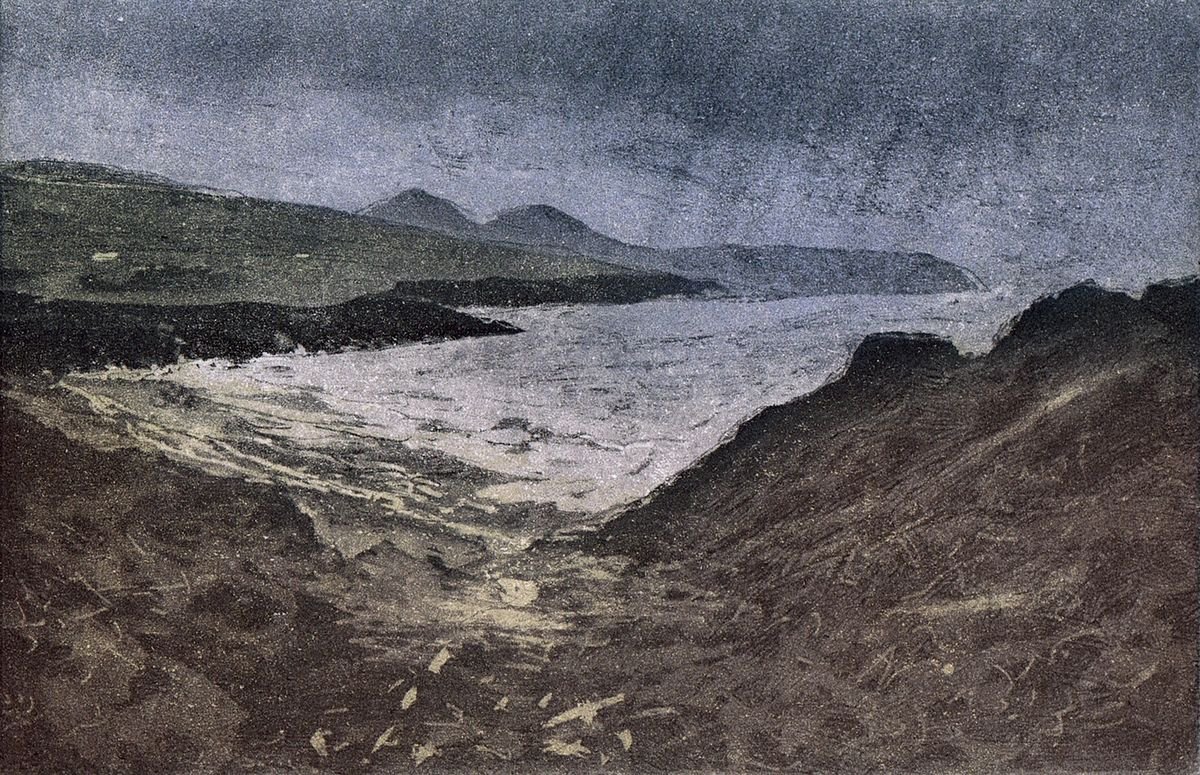 Stormy Day at St. Finan’s Bay by Aidan Flanagan Irish Landscapes