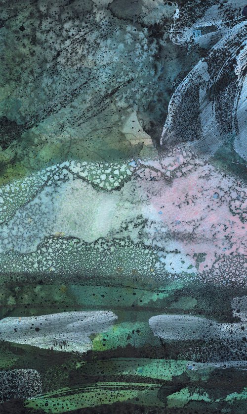 GREEN VOLCANO by Elizabeth Anne Fox