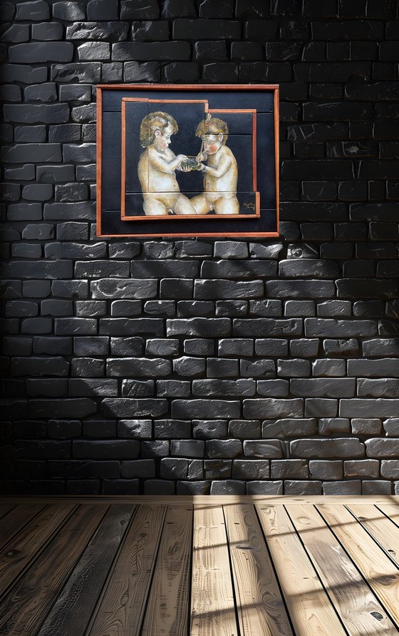 Two cherubs