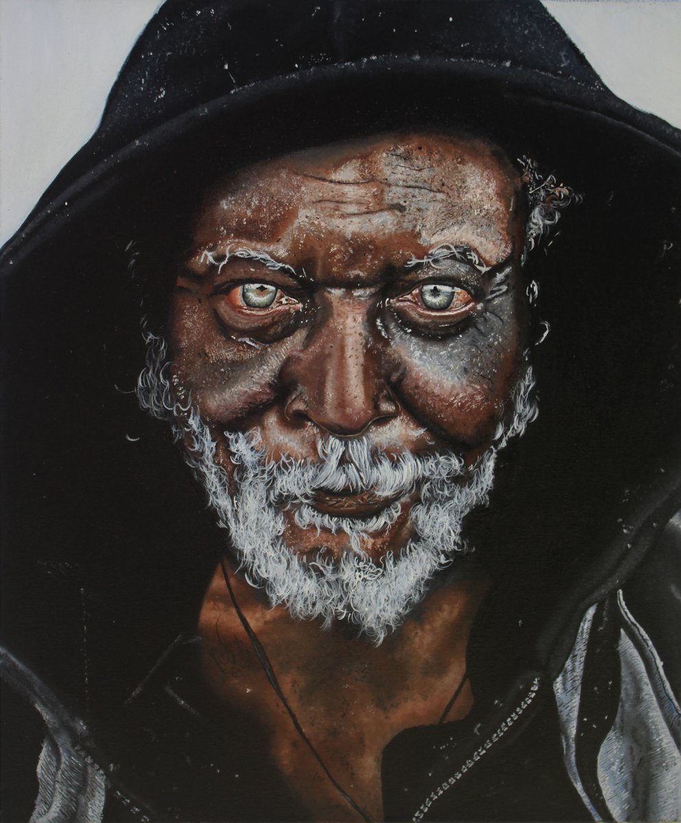 the old fisherman by Pablo Quinteiro