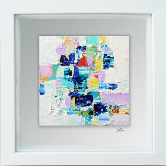 Framed ready to hang original abstract  - Impasto #1