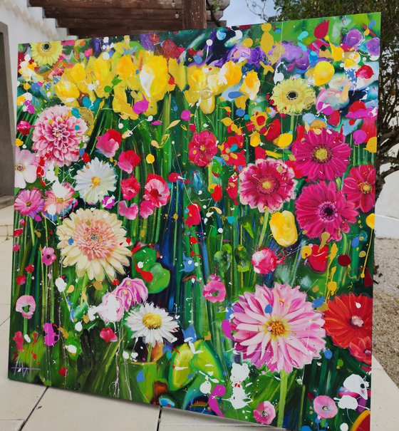 we fell in summer flowers