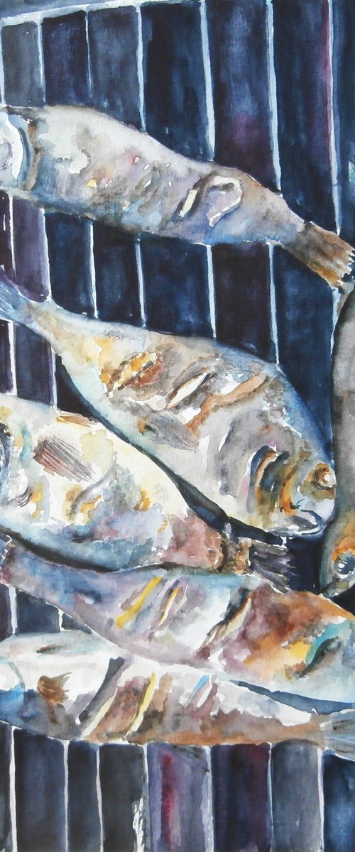 GOOD GRIL / 24 x 30.5 cm by Zoran Mihajlović Muza