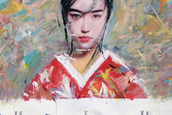 Memoirs of a geisha (L'une 104) * 61 x 30 in