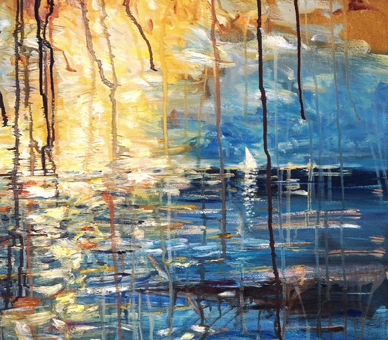 Magical Seascape C 1 / Oil