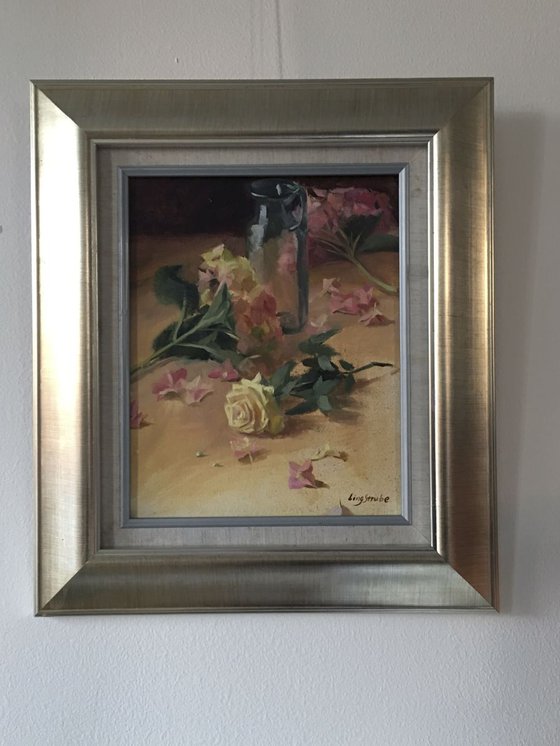 Still Life with Rose (Framed)