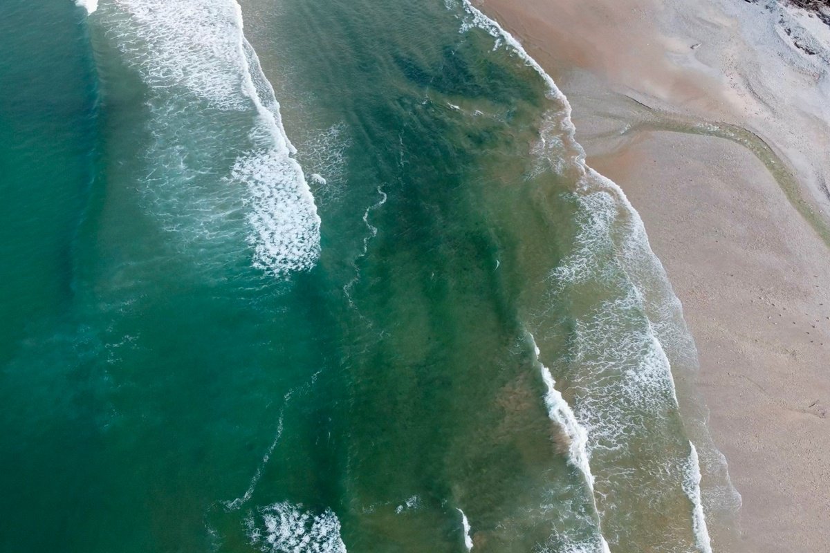 Landscape Photograph By Tatiana Zappa, 59 X 39", Harmony Of The Ocean, Original Artwork